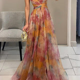 Gisela | Maxi Chiffon Dress