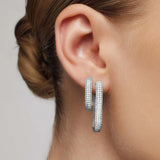 Iconic Creoli Pavé Earrings