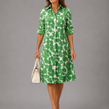 Avanique™ | Abstract Print Dress