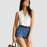Salete | Women's Top with V-Neck