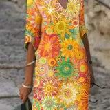 Anabela | Vibrant Floral Maxi Dress