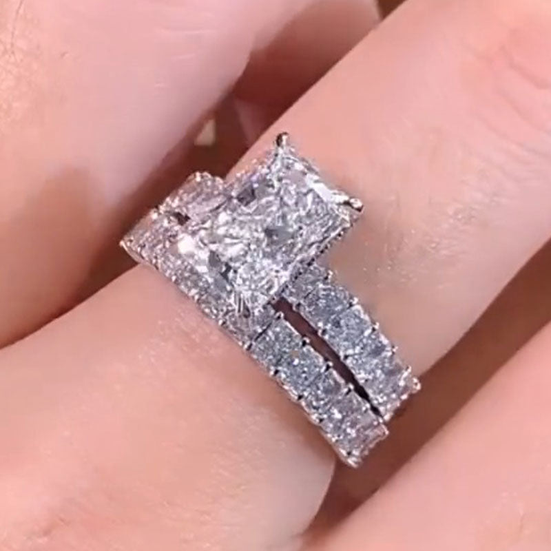 Katerina – Distinctive Baguette Cut Diamond Ring.