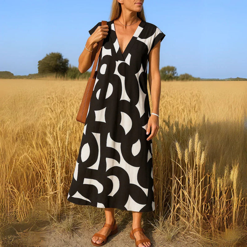 Tatiana | Maxi Dress with Cut-Out Detail