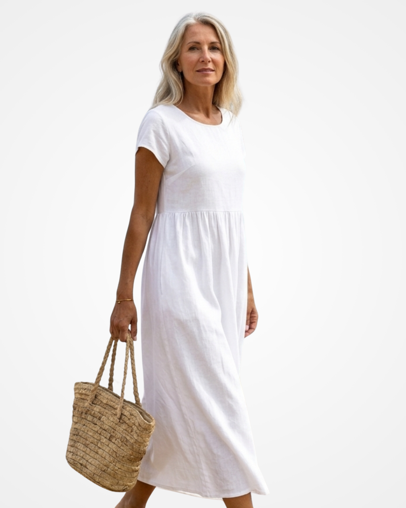 Ursula | Fluid Midi Dress