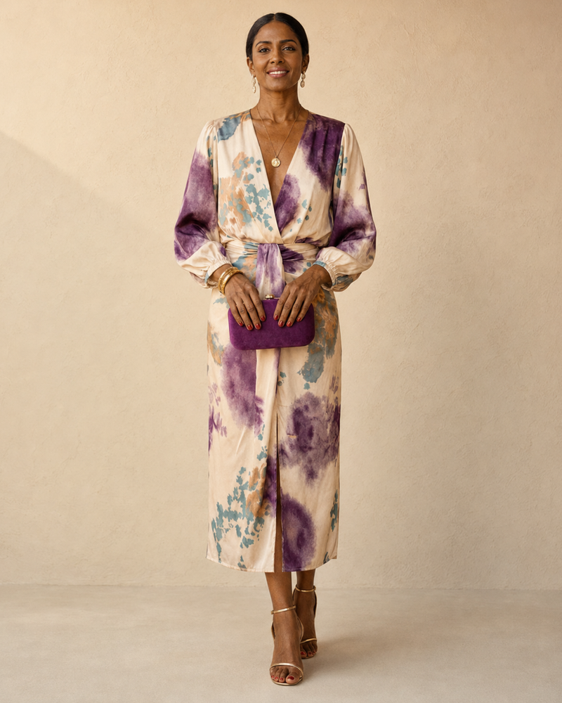 Valeria V-neck Dress