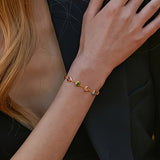 Exclusive bracelet with heart design