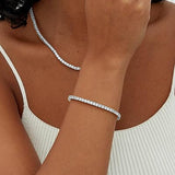 Tennis Bracelets with Moissanite