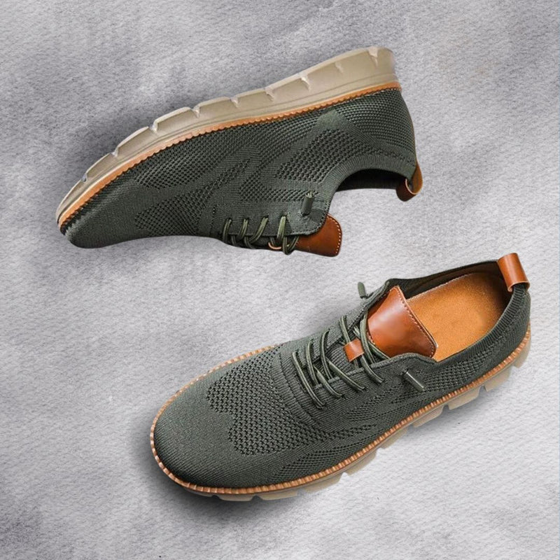 Ultracomfort Breathable Shoes: Green