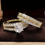 LIGHT | Radiance Gold Ring Set