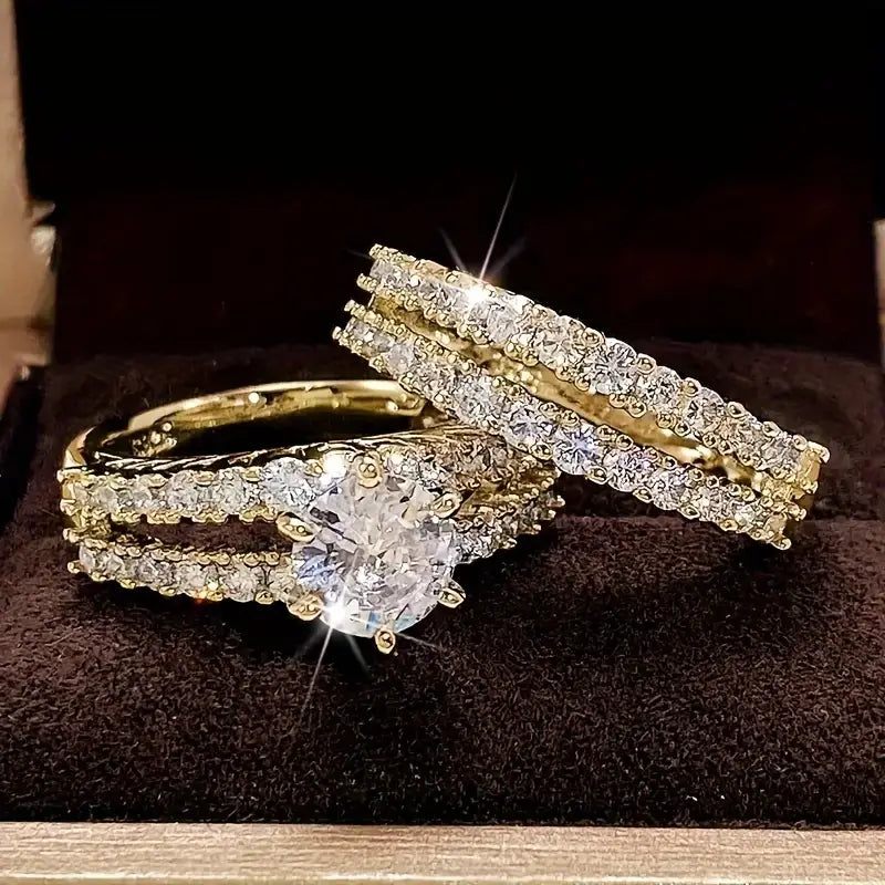 LIGHT | Radiance Gold Ring Set