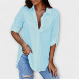 Jessica - Daily Blouse with V-Neck