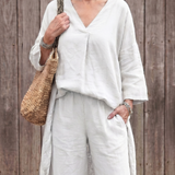 Onyx™ | Loose Tunic and Wide Leg Pants Set