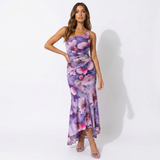 Melina - Dress with Pleated Shoulder