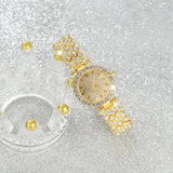 LUXE | Luxe Radiance Gold Watch and Bracelet Set