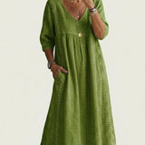 Juliette I Elegance A-Line Maxi Dress