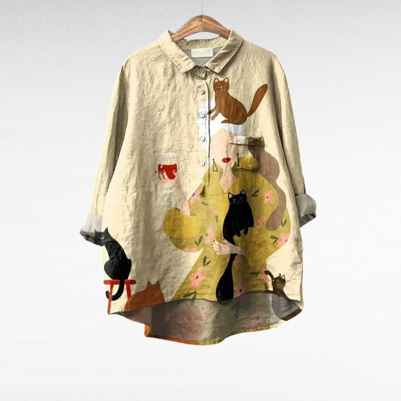Rita | Elegant Summer Blouse