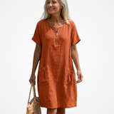 Patrícia | Maxi Dress with Front Closure