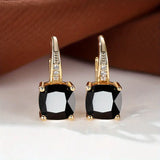 Sabrina - Earrings with Mystic Stone in Gold