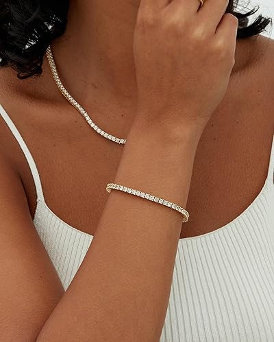 ELISA | Tennis Bracelet Gold