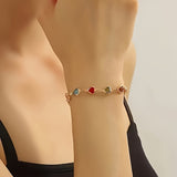Exclusive bracelet with heart design