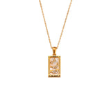 Sabina – Gold Necklace with Elegant Pendant