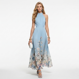 Diana - Elegant dress with flowers