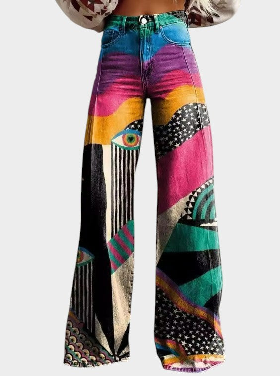 Talia™ | Boho Chic Flared Pants