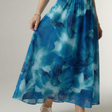 Sylin™ | Gathered Halter Midi Dress
