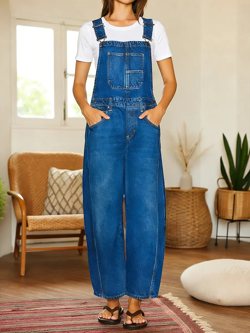 Nora™ | Denim Overalls for Gardening with Pockets