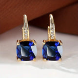 Sabrina - Earrings with Mystic Stone in Gold