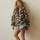 Daisy | Floral Sherpa Sweater