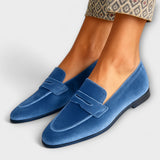 Louise Velvet Sneakers with Timeless Style
