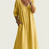 Juliette I Elegance A-Line Maxi Dress