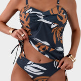 Carmen™ | Tropical Leaf Print Bikini