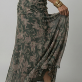 Calen™ | Flowing Midi Dresses with Off-the-Shoulder Design