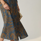 Lune™ | Natural Wrap Midi Dress