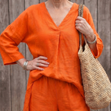 Onyx™ | Loose Tunic and Wide Leg Pants Set