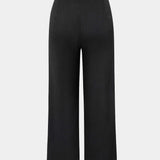 Oaklyn Straight Pants with Modern Draping