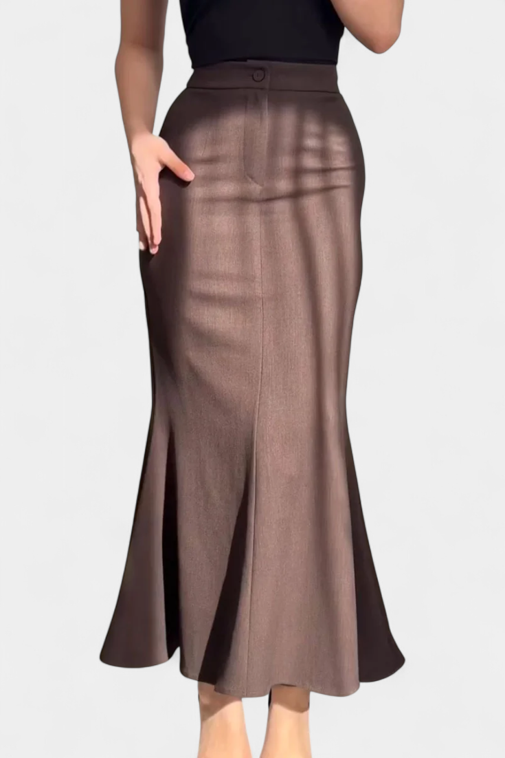 Milagros Fitted Mermaid Style Skirt
