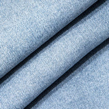 Evian Ripped Straight-Leg Jeans with Rhinestones
