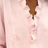 Martina - Ruffled Blouse