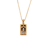 Sabina – Gold Necklace with Elegant Pendant