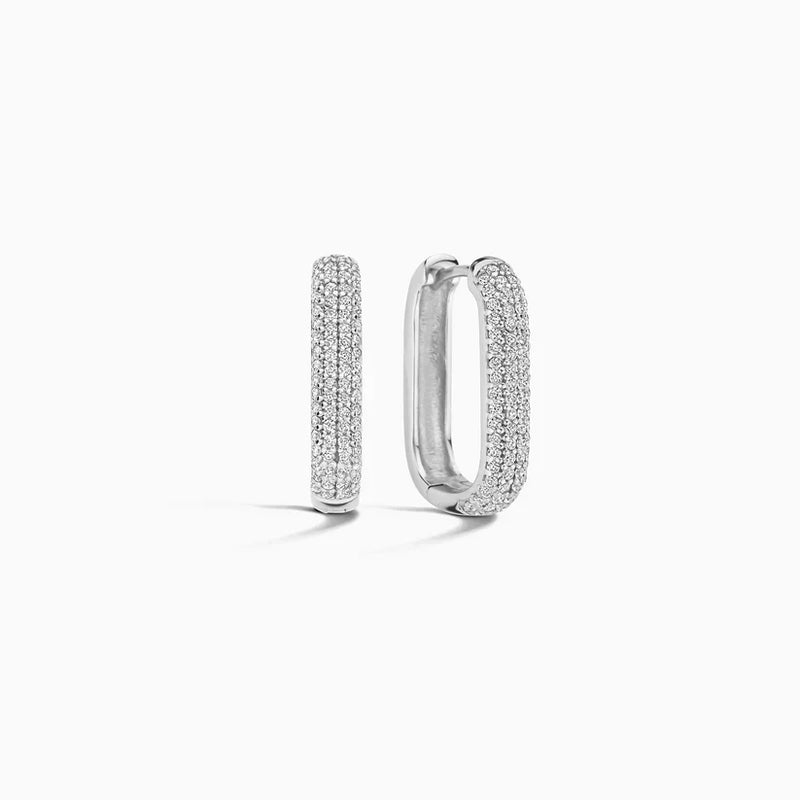 Iconic Creoli Pavé Earrings