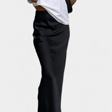 Fable Maxi Utility Skirt in Solid Design and Polished Style