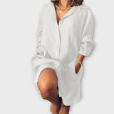 Clara | Summer Linen Blouse