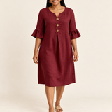 Chanté | Long Sleeve Textured Dress