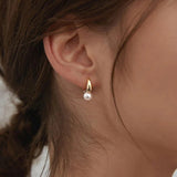 Valentina – Exclusive gold earrings with pearls