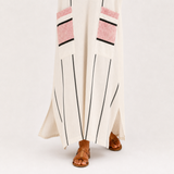Adara Crudo Striped Kaftan