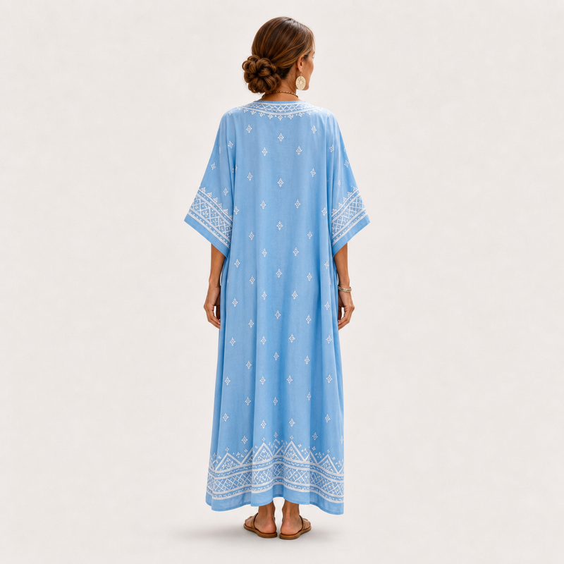 Celeste Ethnic Caftan