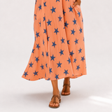 Selma Coral Stars Kaftan
